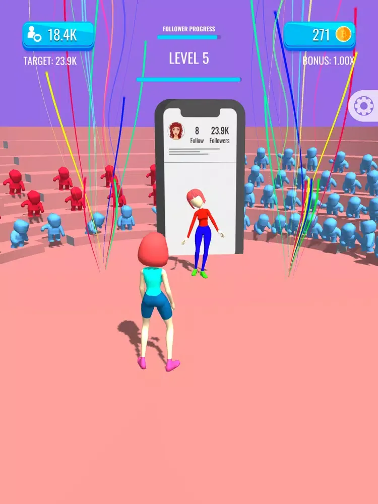 Zrzuty ekranu Influencer Run: Dance Party iPad 