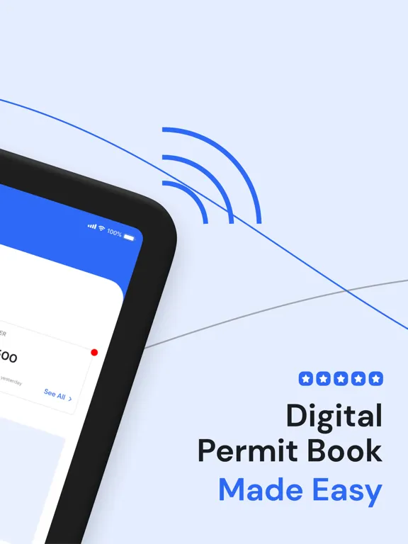 Digital Permit Book iPad  스크린샷