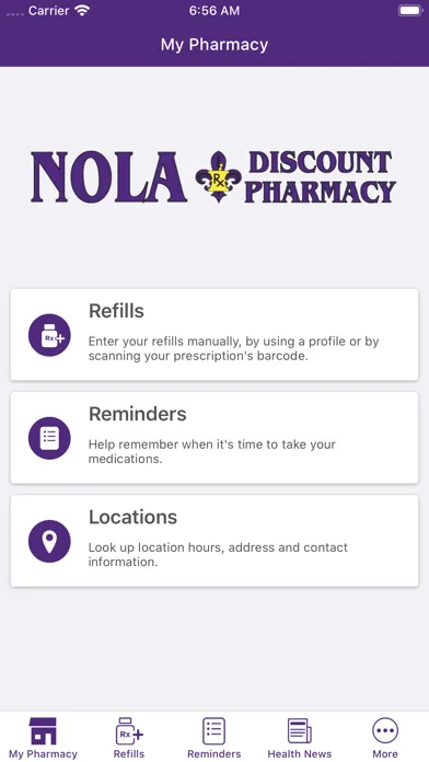 Captures d'écran de Nola Discount Pharmacy