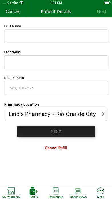 Captures d'écran de Lino's Pharmacy