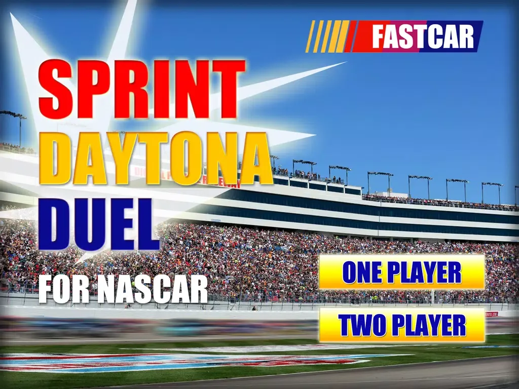 Tangkapan layar Sprint Daytona Duel for Nascar HD iPad 