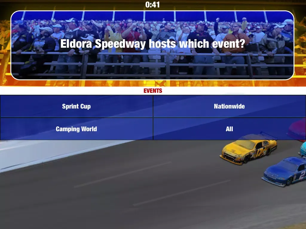Tangkapan layar Sprint Daytona Duel for Nascar HD iPad 