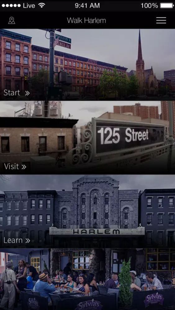 Ảnh chụp màn hình của Walk Harlem