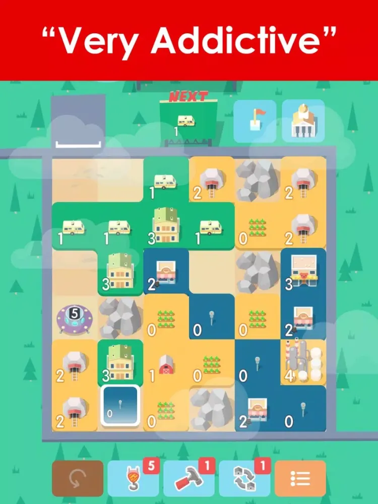 Tangkapan layar Matchy City - Free endless town building sim iPad 