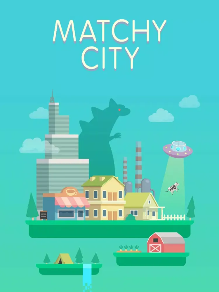 Tangkapan layar Matchy City - Free endless town building sim iPad 