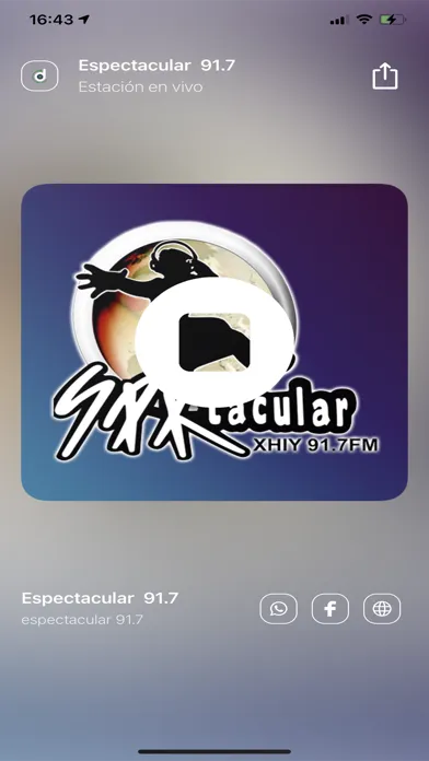 ESPECTACULAR 91.7 FM应用截图