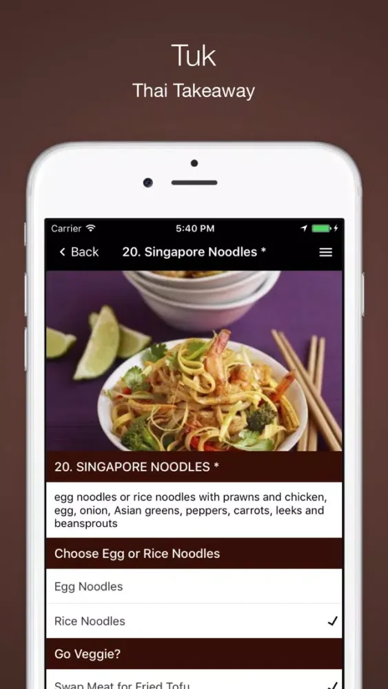 Screenshot di Tuk Asian Street Food