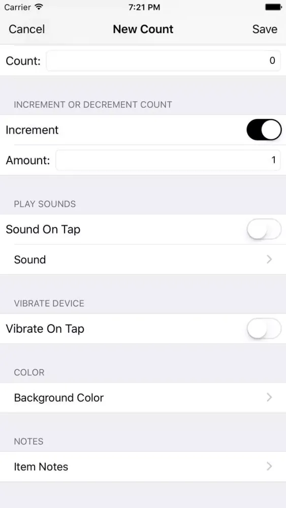 Multi Tap Counter Screenshots