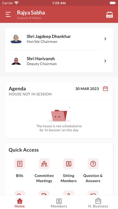 Digital Sansad 2.0 سکرین شاٹس