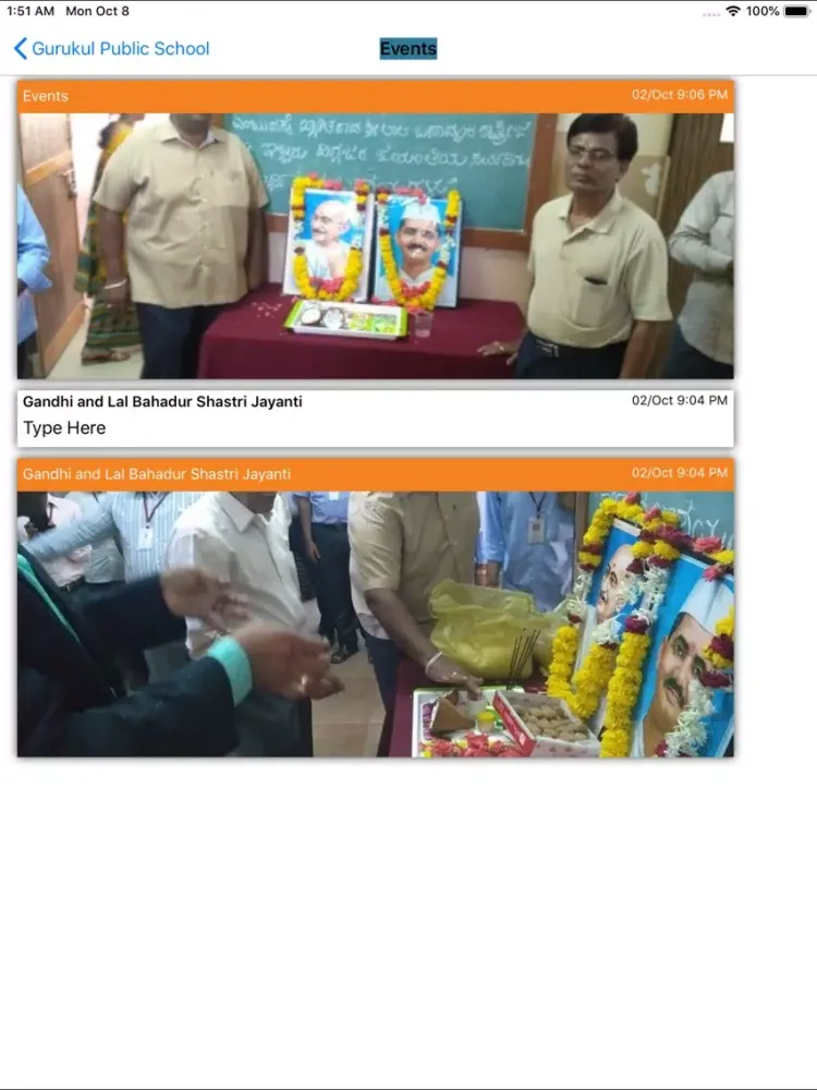 Captures d'écran de Gurukul Public School iPad 