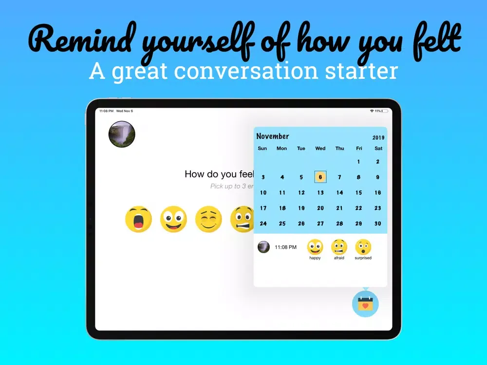 Tangkapan layar Happy Days (Emotions) iPad 