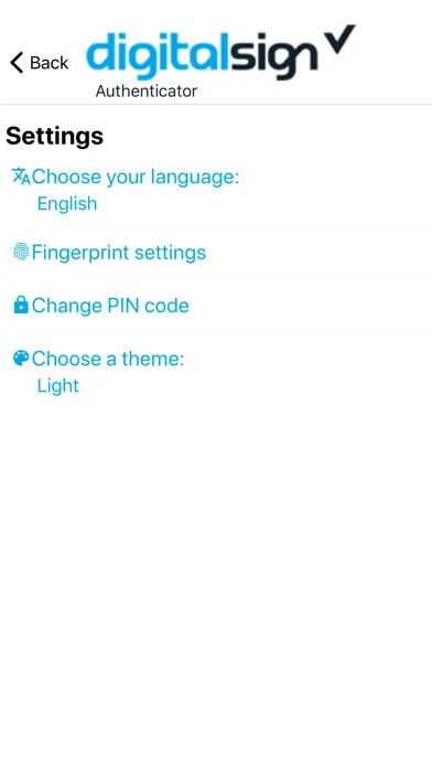 DSAuth Screenshots