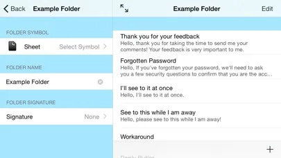 Screenshot di Reply Butler Lite - Text Snippets for Customer Support