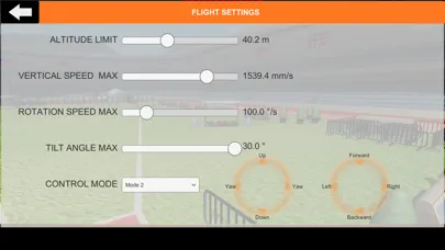 Captures d'écran de AR.Drone Sim Pro