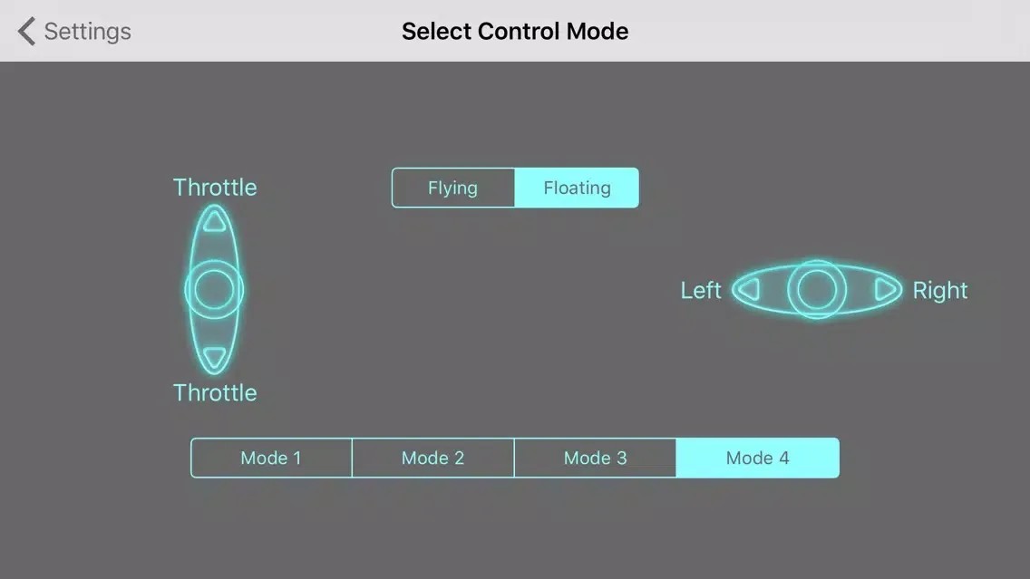 Capturas de pantalla de Mini Drone Control US for Parrot's Mini Drones