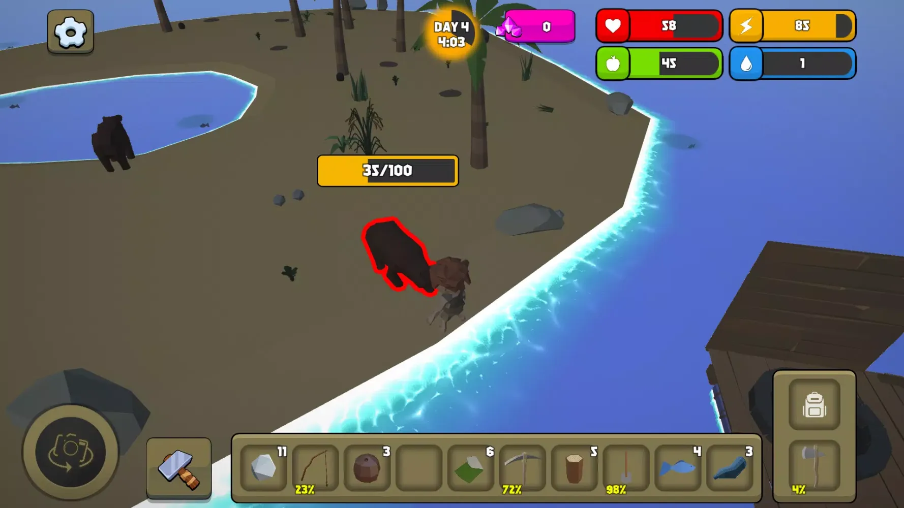 Screenshot di Island Survival