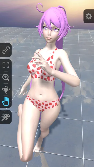 Tangkapan skrin Pro Poser 3D Model Poses