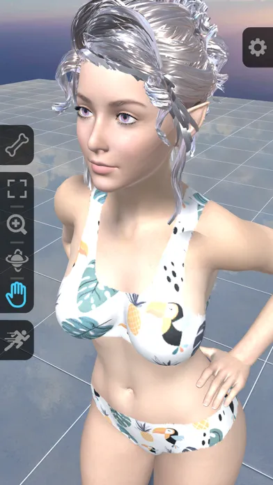 Tangkapan skrin Pro Poser 3D Model Poses