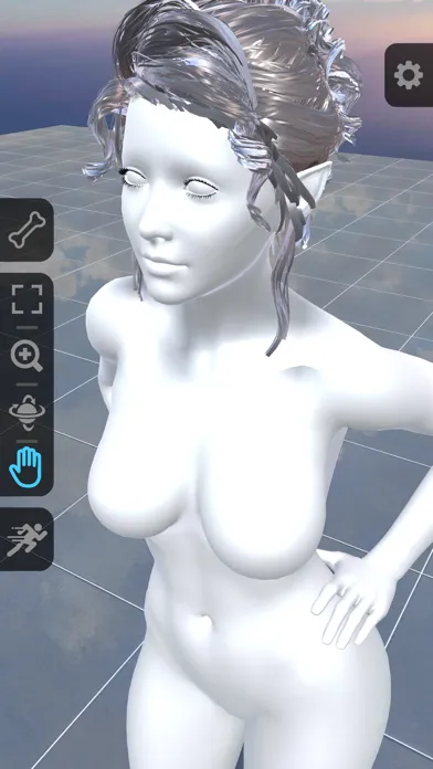Tangkapan skrin Pro Poser 3D Model Poses