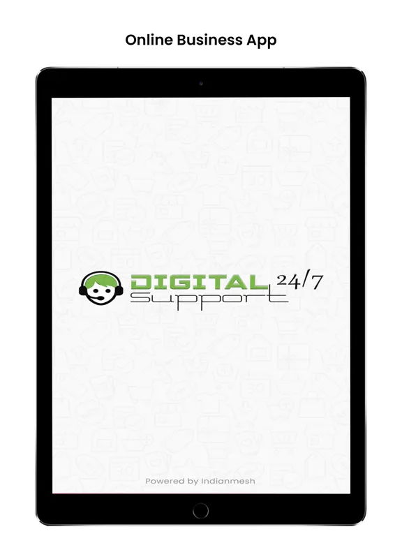 Tangkapan skrin Digital Support 247 iPad 