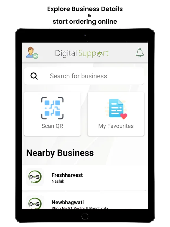 Tangkapan skrin Digital Support 247 iPad 