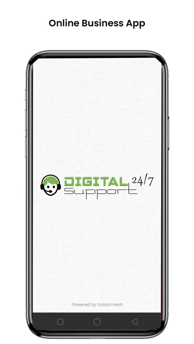 Tangkapan skrin Digital Support 247