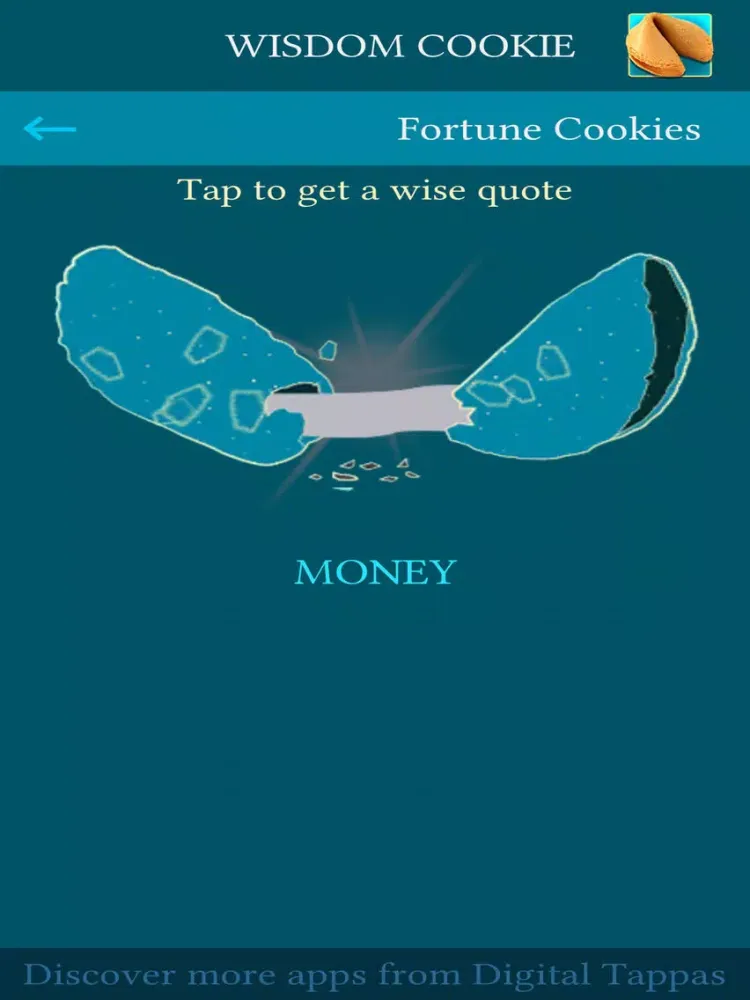 Capturas de pantalla de Wisdom Cookie: Your Quotes! iPad 