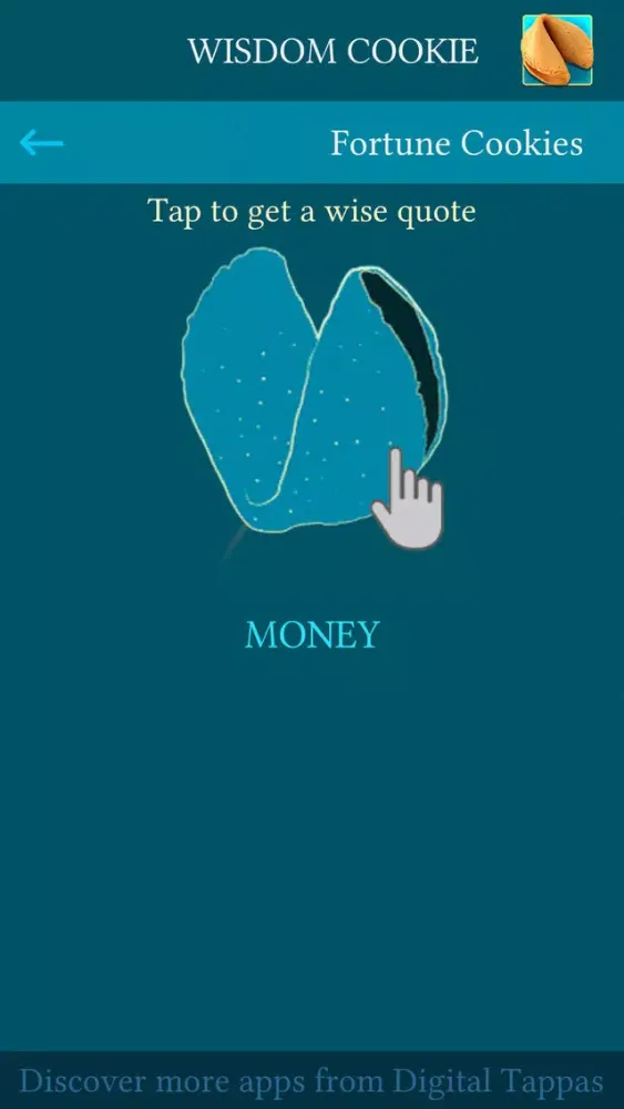 Capturas de pantalla de Wisdom Cookie: Your Quotes!