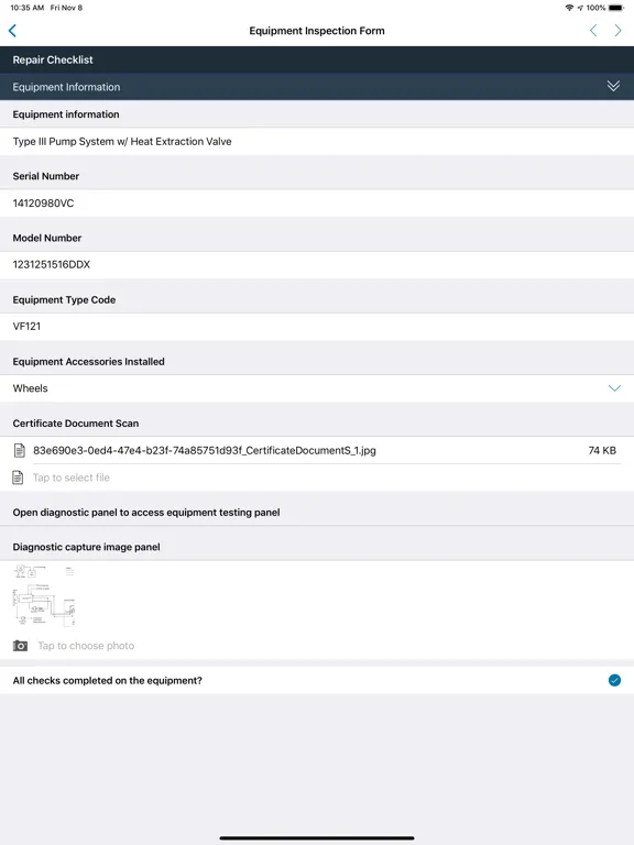 Скриншоты Digital Thread Forms iPad 