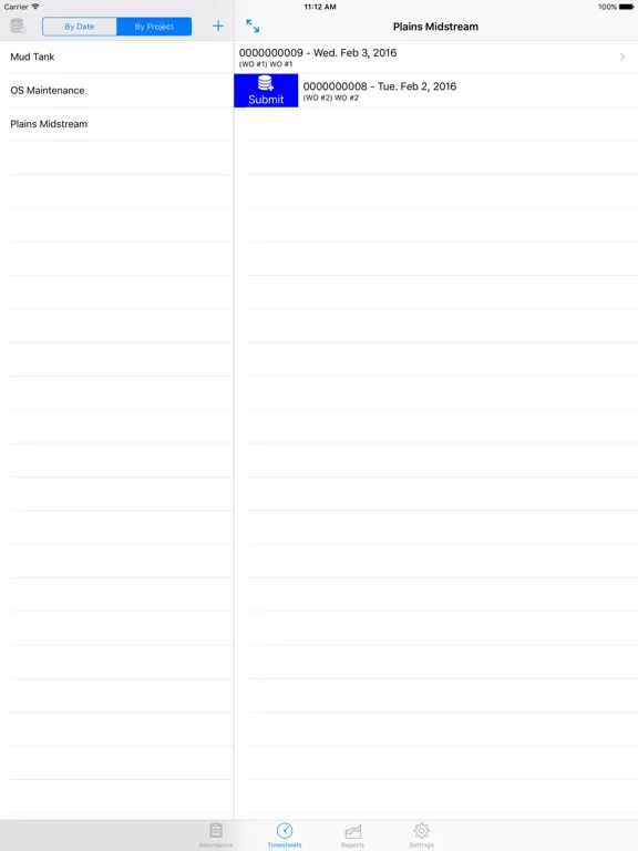 Billings iPad  سکرین شاٹس