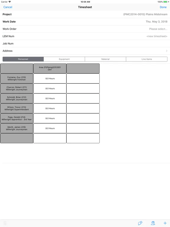 Billings iPad  سکرین شاٹس