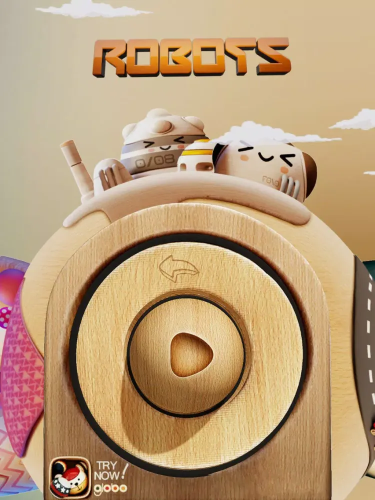 Tangkapan skrin Glopy Junior iPad 