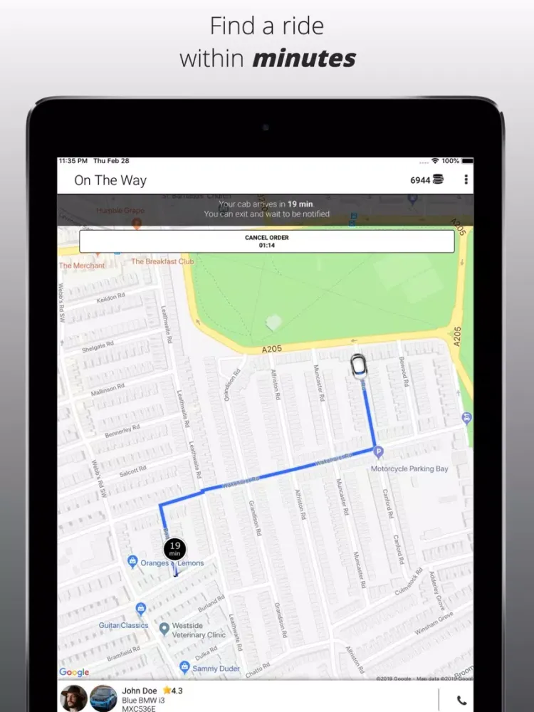eTaxi-1040 iPad 應用截圖