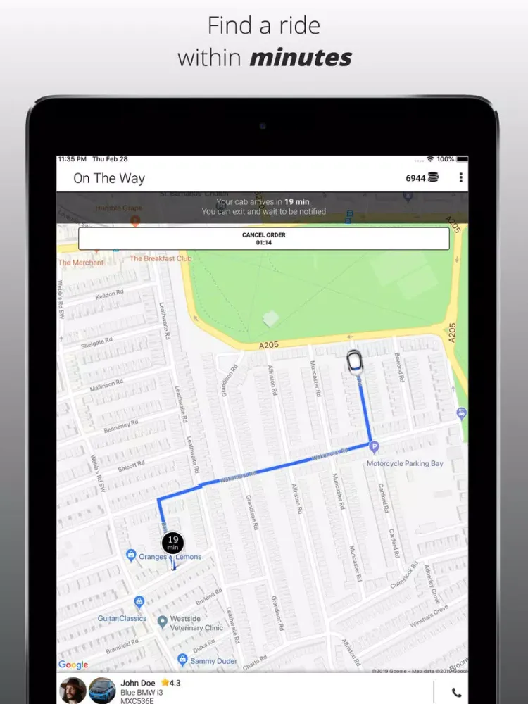 Tourist Taxi iPad 应用截图