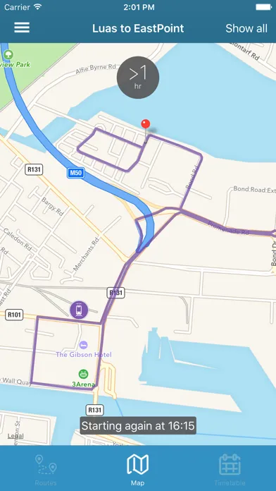 EastPoint Shuttle Tracker应用截图