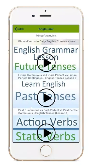 Learn English Video Tutorials ESL سکرین شاٹس