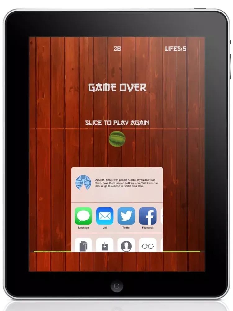 Capturas de tela do Fruit Smasher for Fun iPad 