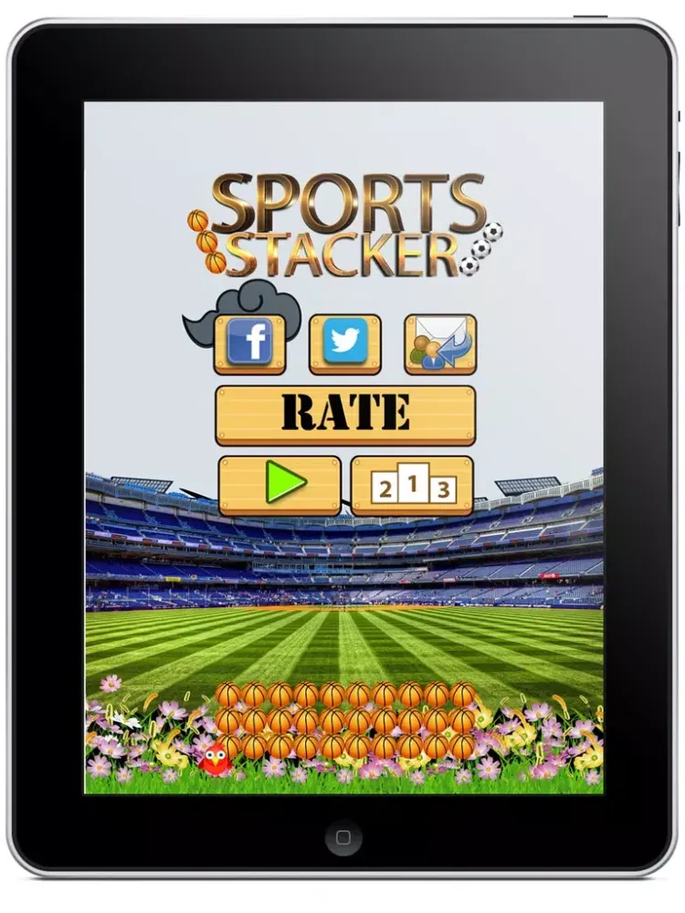 Capturas de tela do Sports Stacker iPad 