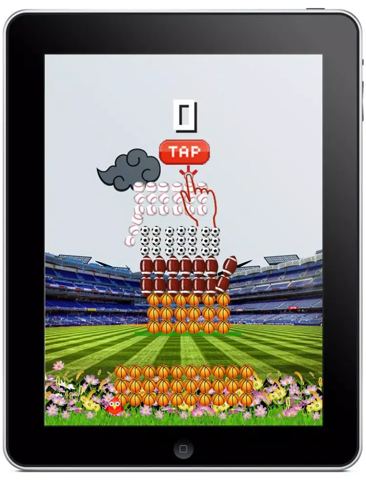 Capturas de tela do Sports Stacker iPad 