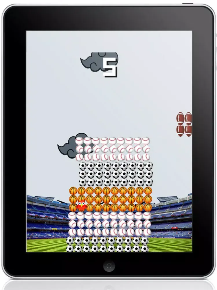 Capturas de tela do Sports Stacker iPad 
