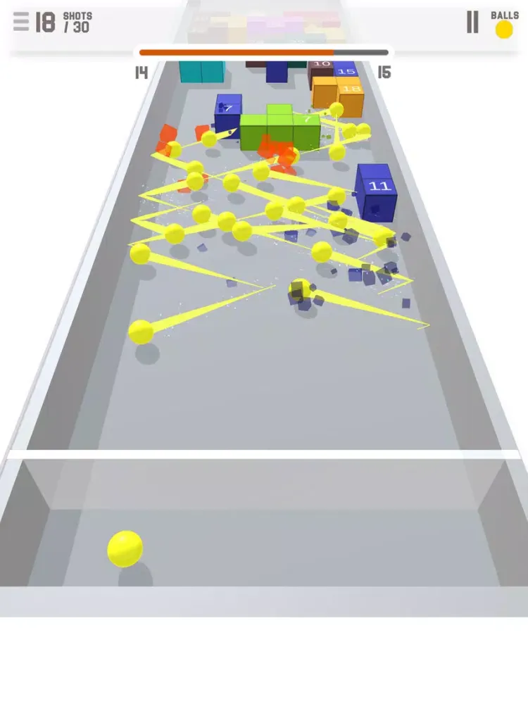 Tangkapan layar Crack the Blocks iPad 