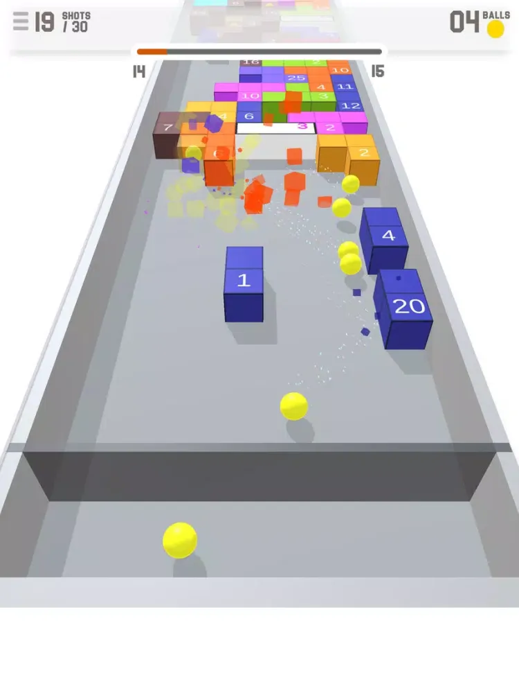 Tangkapan layar Crack the Blocks iPad 