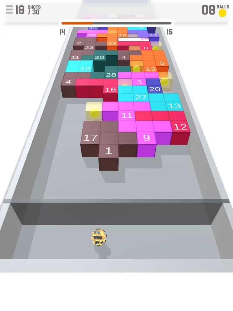 Tangkapan layar Crack the Blocks iPad 