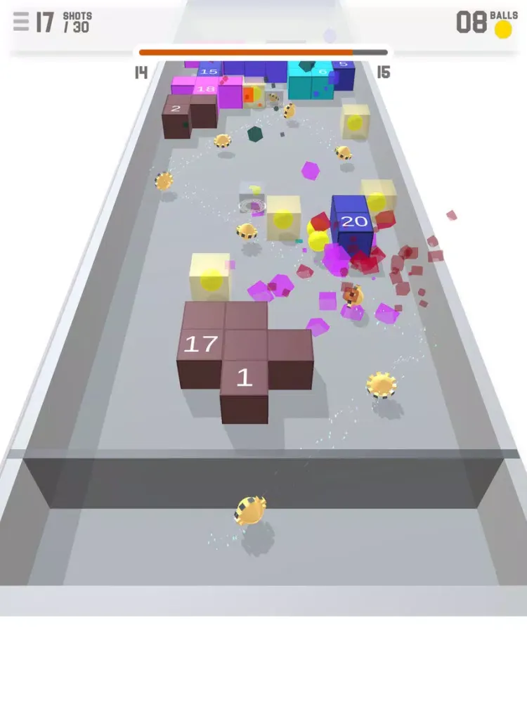 Tangkapan layar Crack the Blocks iPad 