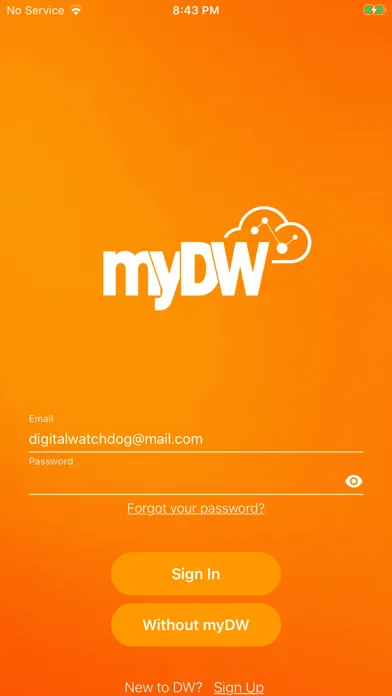 myDW スクリーンショット