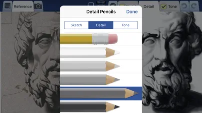 Capturas de tela do Interactive Sketchbook