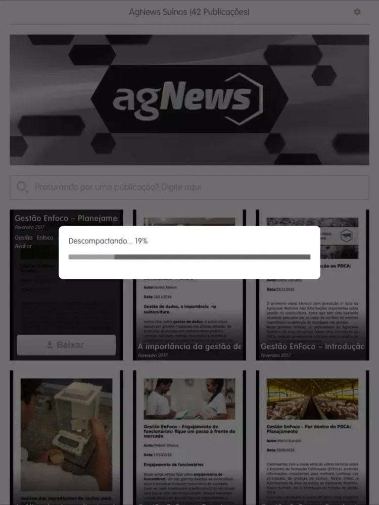 AgNews Suínos iPad 应用截图