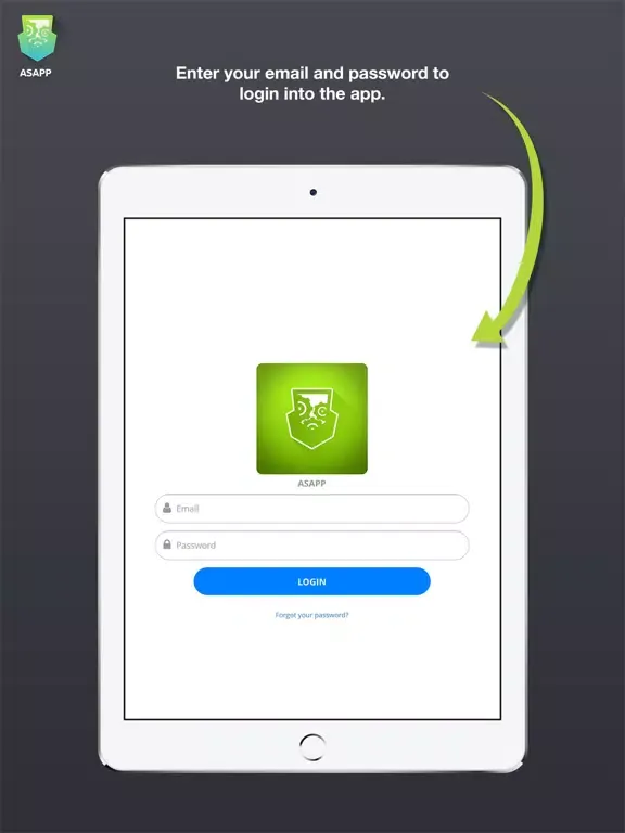 getASAPP iPad  স্ক্রিনশট