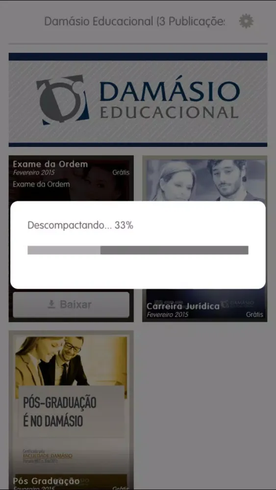 Скриншоты Damásio Educacional