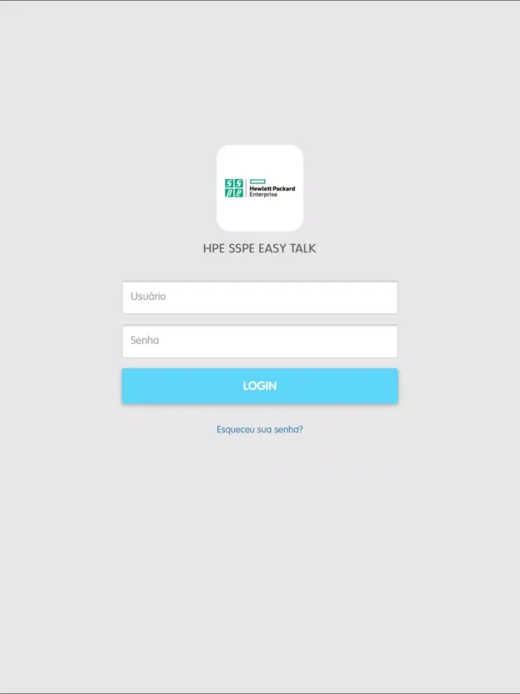 HPE SSPE Easy Talk iPad  سکرین شاٹس